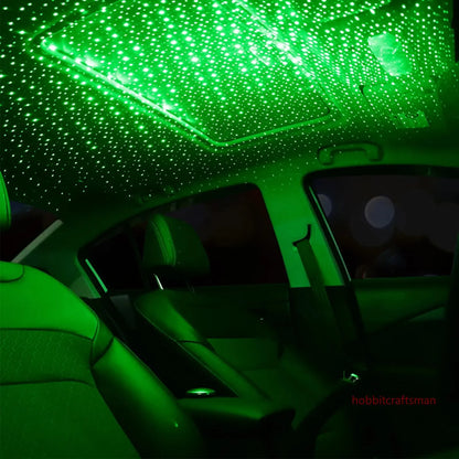 Mini LED Car Roof Star Night Light Projector 