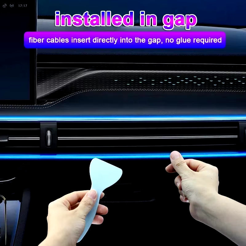 RGB Car Interior Ambient LED Light (2/3/4/5M) 