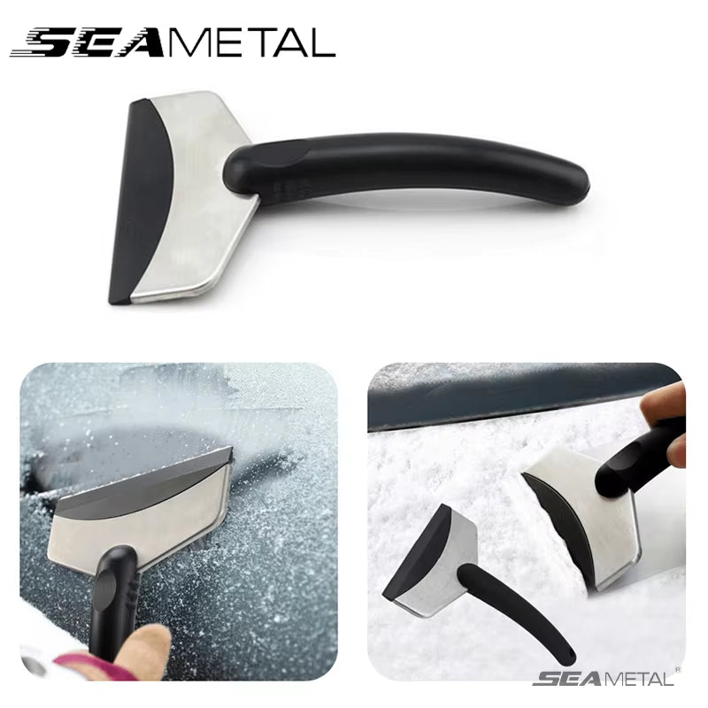 SEAMETAL Car Ice Scraper Snow Removal Shovel