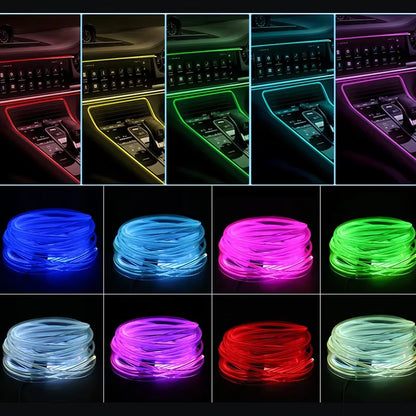 RGB Car Interior Ambient LED Light (2/3/4/5M) 